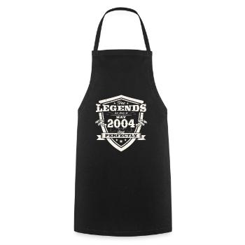 Legend May 2004 Vintage 2004 Birthday 2004 - Cooking Apron - black - Front - AI Model Male 185 dark (185cm)