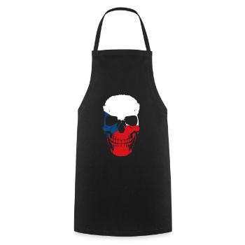 Czech Republic Flag Pride Czechia Prague - Cooking Apron - black - Front - AI Model Male 185 dark (185cm)