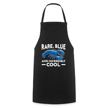 Blue Lobster Funny Saying Incredibly cool Maine - Cooking Apron - black - Front - AI Model Male 185 dark (185cm)