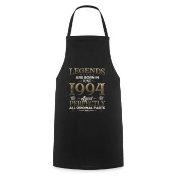 Legend June 1994 Vintage 1994 Birthday 1994 - Cooking Apron - black - Front - AI Model Male 185 dark (185cm)