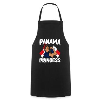 Panama Flag Panamanian Panama Flag - Cooking Apron - black - Front - AI Model Male 185 dark (185cm)