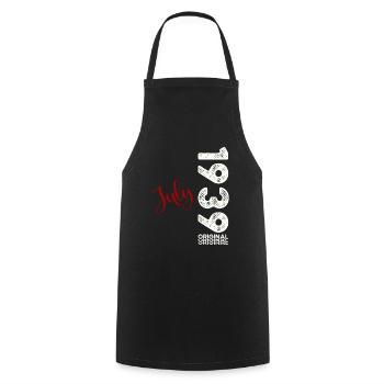 85th Birthday Legendary July 1939 Born 1939 - Cooking Apron - black - Front - AI Model Male 185 dark (185cm)