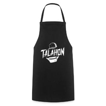 Real Talahon German Meme Humor Funny Tala - Cooking Apron - black - Front - AI Model Male 185 dark (185cm)