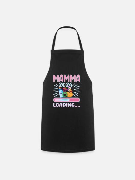 Super Mamma 2024 Loading - Kochschürze - Schwarz
