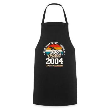 20th Birthday Legend October 2004 Volume 04 - Cooking Apron - black - Front - AI Model Male 185 dark (185cm)