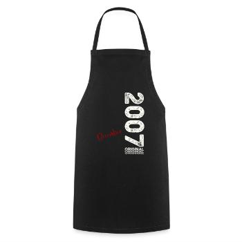 17th Birthday Legend December 2007 Volume 07 - Cooking Apron - black - Front - AI Model Male 185 dark (185cm)