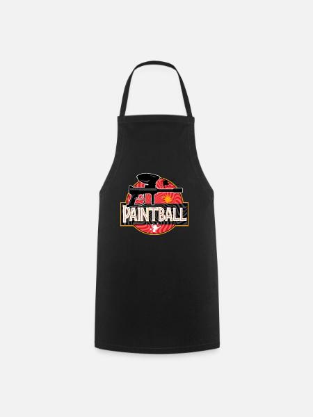 Paintball Airsoft Gotcha Markierer - Kochschürze - Schwarz