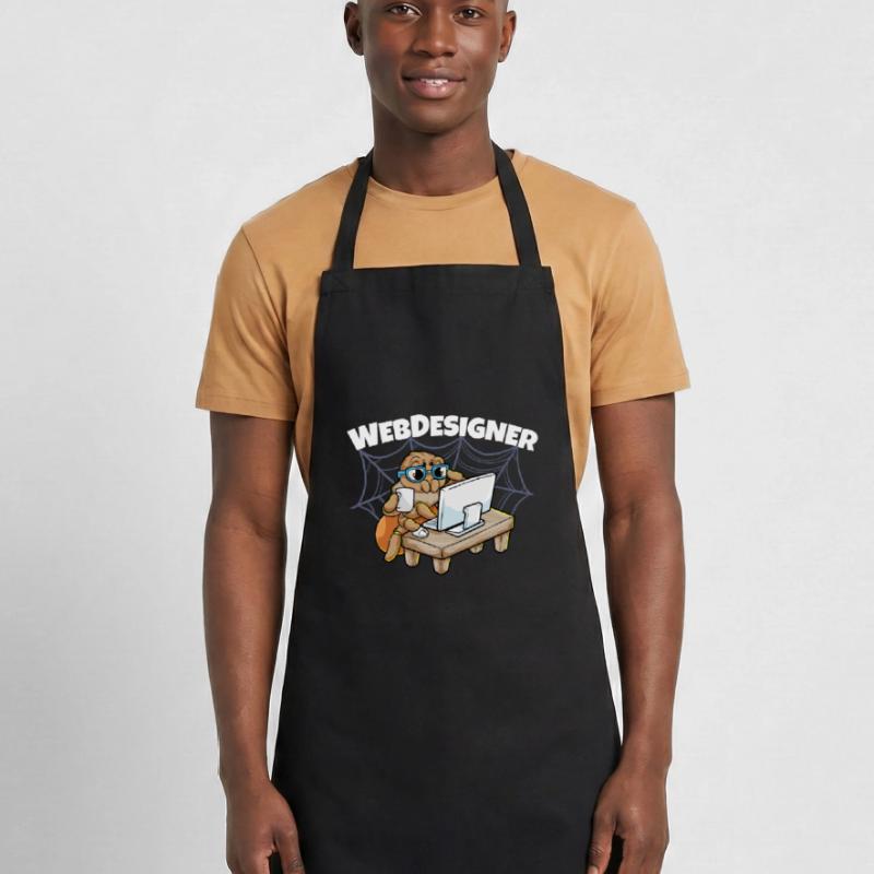 Webdesign Spider Programming Programmer IT Cooking Apron