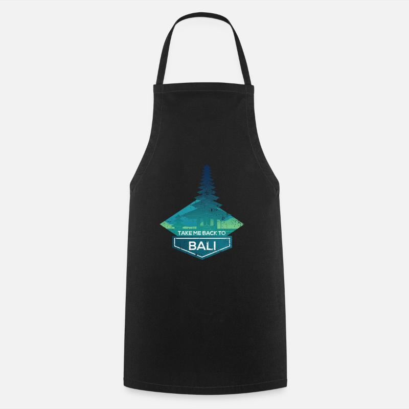 Bali - Tablier de cuisine - noir