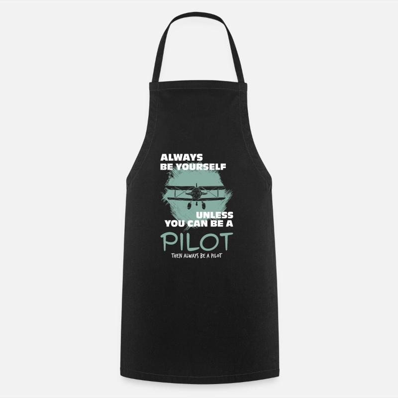 Pilot - Kochschürze - Schwarz