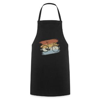 Racer - Cooking Apron - black - Front - AI Model Male 185 dark (185cm)