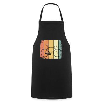 Racer - Cooking Apron - black - Front - AI Model Male 185 dark (185cm)