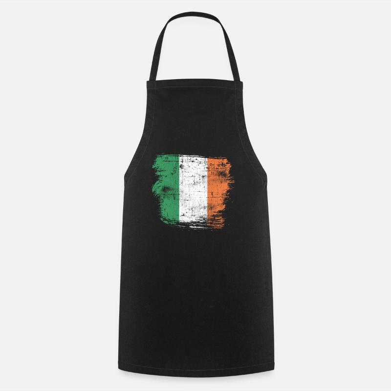 Irlande - Tablier de cuisine - noir