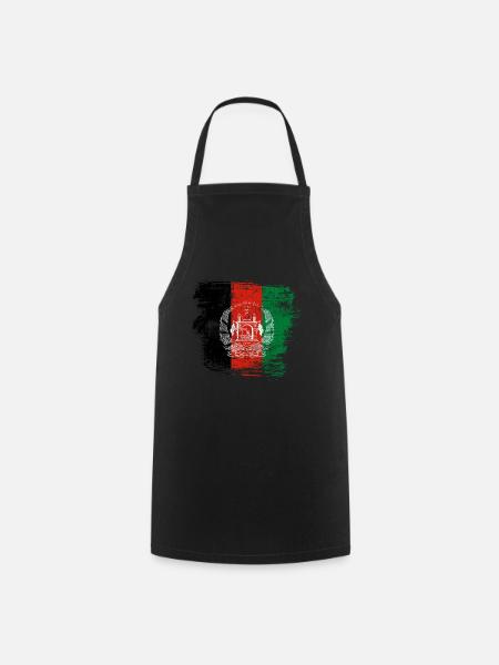 Afghanistan - Cooking Apron - black