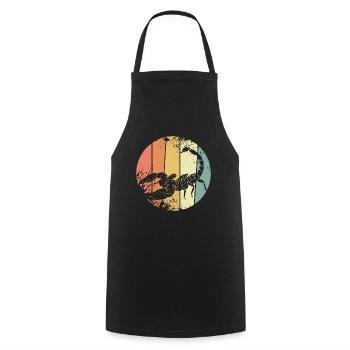 Scorpion - Tablier de cuisine - noir - Devant - AI Model Male 185 dark (185cm)
