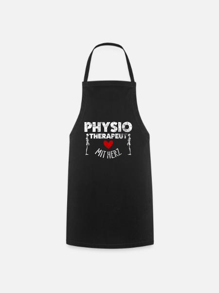 Physiotherapeut - Kochschürze - Schwarz