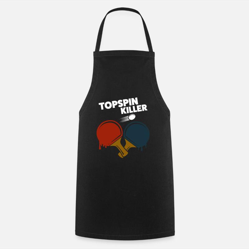 Ping-pong - Tablier de cuisine - noir