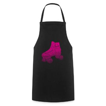 Roller skating Roller skating - Cooking Apron - black - Front - AI Model Male 185 dark (185cm)
