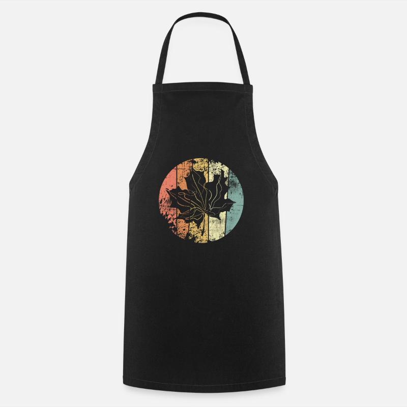 Automne - Tablier de cuisine - noir