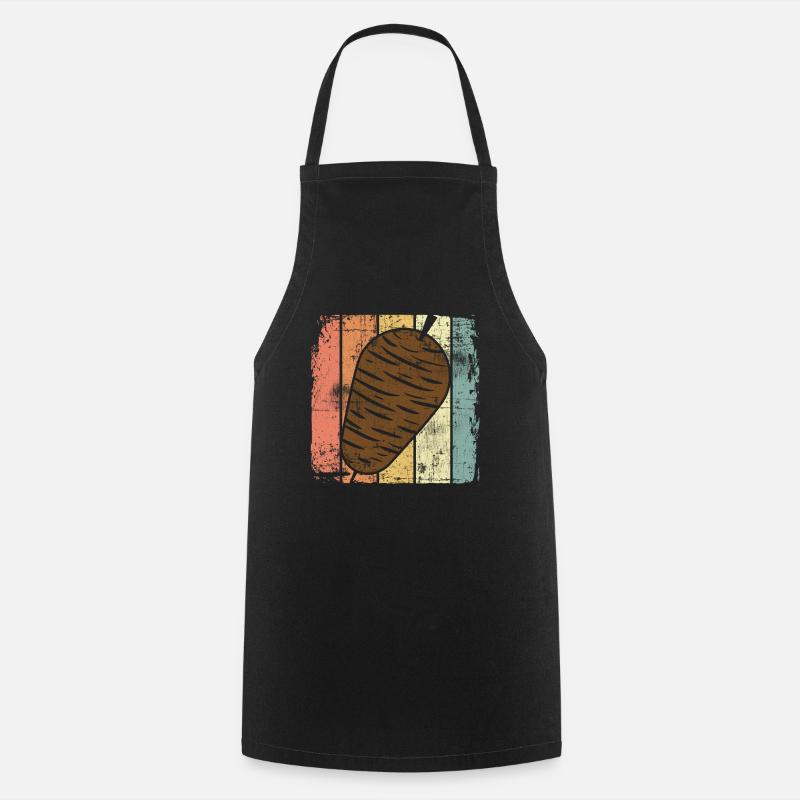 Kebab - Tablier de cuisine - noir
