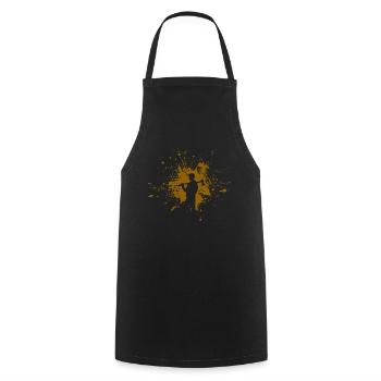 Lumberjack - Cooking Apron - black - Front - AI Model Male 185 dark (185cm)
