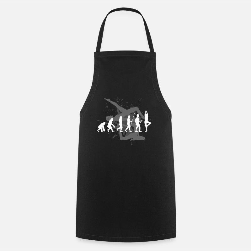 yoga - Tablier de cuisine - noir