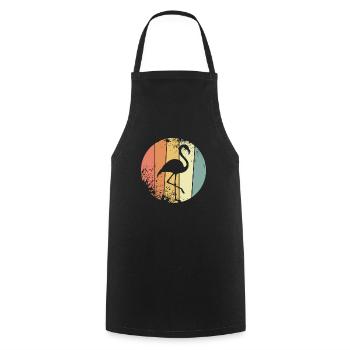 flamant - Tablier de cuisine - noir - Devant - AI Model Male 185 dark (185cm)