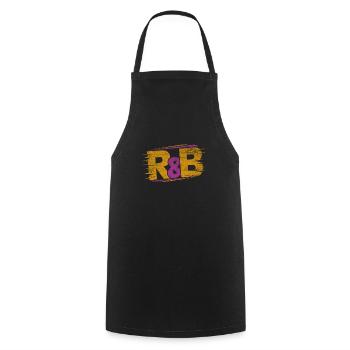 R&B Musique - Tablier de cuisine - noir - Devant - AI Model Male 185 dark (185cm)