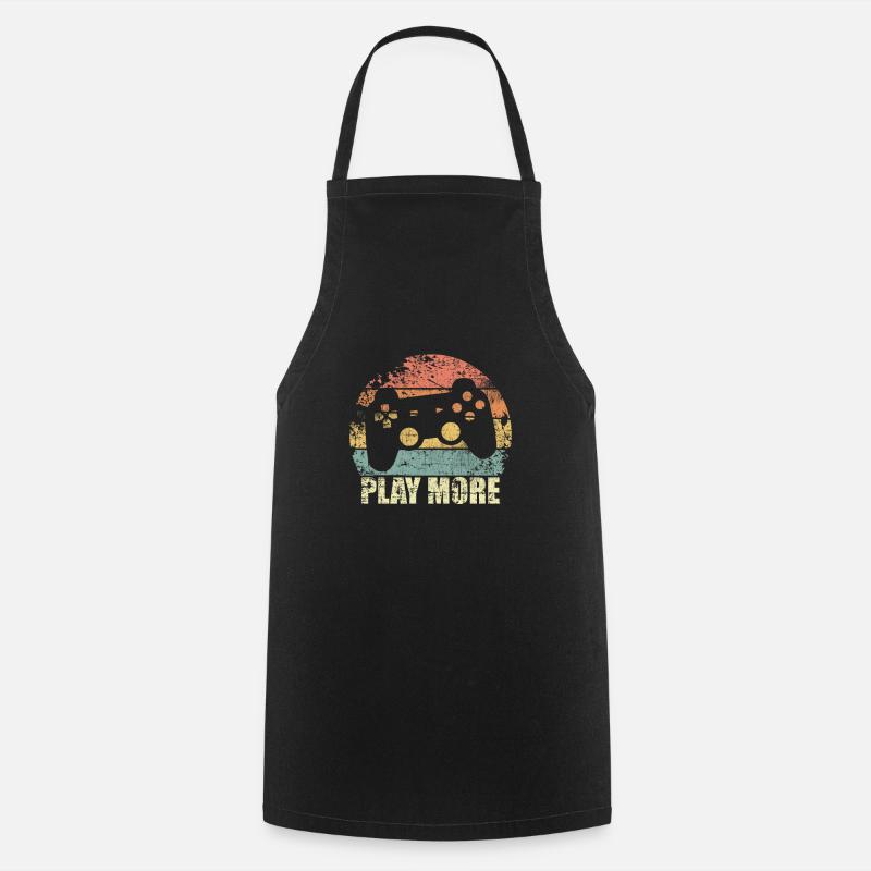 Gamer - Cooking Apron - black