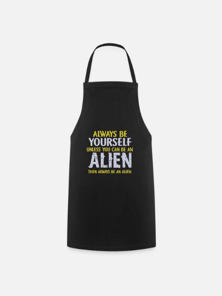 Alien - Kochschürze - Schwarz
