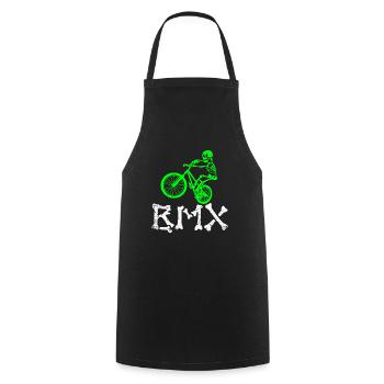 BMX - Tablier de cuisine - noir - Devant - AI Model Male 185 dark (185cm)
