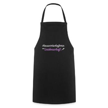 Hauswirtschafterin Hauswirtschaft Geschenkidee - Kochschürze - Schwarz - Vorne - AI Model Male 185 dark (185cm)