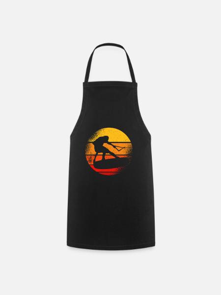 Wakeboard Wakeboarding - Cooking Apron - black