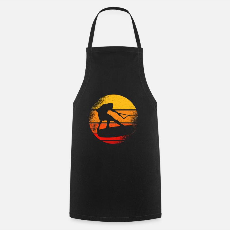 Wakeboard Wakeboarding - Cooking Apron - black