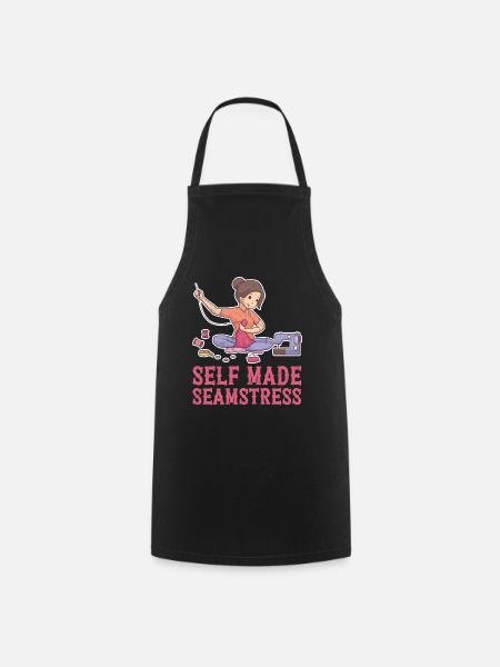 Self Made Seamstress - Kochschürze - Schwarz