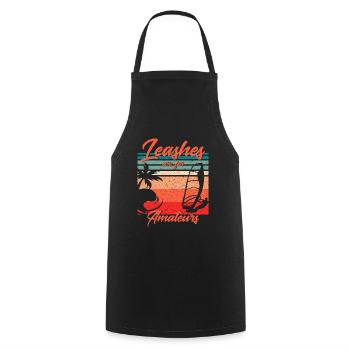 Surfer Windsurfer Windsurfen Surfen Geschenk - Kochschürze - Schwarz - Vorne - AI Model Male 185 dark (185cm)