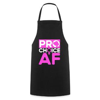 Feminism Feminist Equality of the Ges - Cooking Apron - black - Front - AI Model Male 185 dark (185cm)