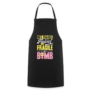 Gender equality Gender equality - Cooking Apron - black - Front - AI Model Male 185 dark (185cm)