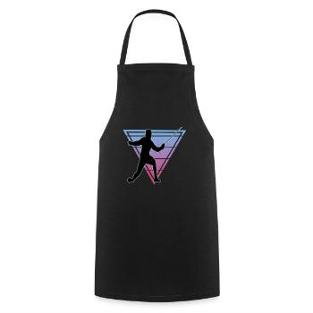 Fencing Fencing Sport Fencing - Cooking Apron - black - Front - AI Model Male 185 dark (185cm)