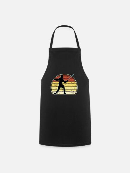 Fencing Fencing Sport Fencing - Cooking Apron - black