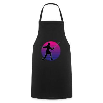 Fencing Fencing Sport Fencing - Cooking Apron - black - Front - AI Model Male 185 dark (185cm)