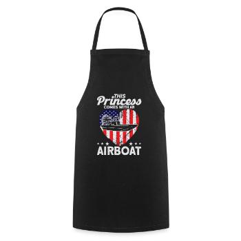 Hydravion à hydravion Capitaine de bateau Cadeau - Tablier de cuisine - noir - Devant - AI Model Male 185 dark (185cm)