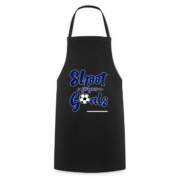 Tirez pour vos objectifs 4 - Tablier de cuisine - noir - Devant - AI Model Male 185 dark (185cm)