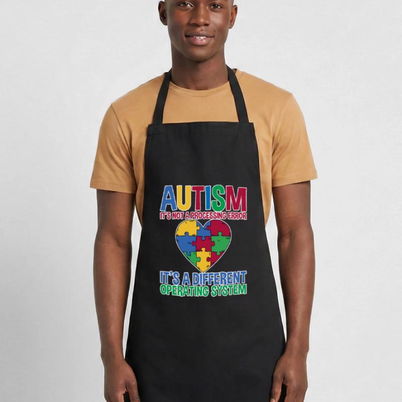 Autism, It's A Different Operating System 2 Cooking Apron