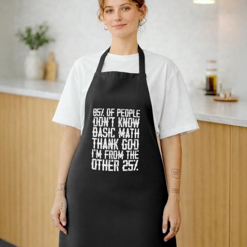 85% Of People Don't Know Basic Math 3 Cooking Apron