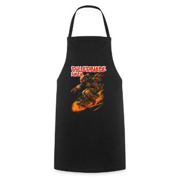 Rollerblade Ninja 5 - Cooking Apron - black - Front - AI Model Male 185 dark (185cm)