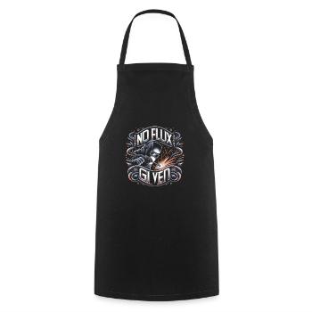 pas de flux donné 10 - Tablier de cuisine - noir - Devant - AI Model Male 185 dark (185cm)