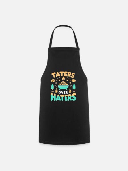 Taters Over Haters 17 - Kochschürze - Schwarz