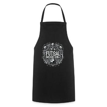 Mode Futsal Sur 12 - Tablier de cuisine - noir - Devant - AI Model Male 185 dark (185cm)