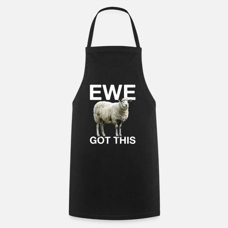 Ewe Got This - Kochschürze - Schwarz